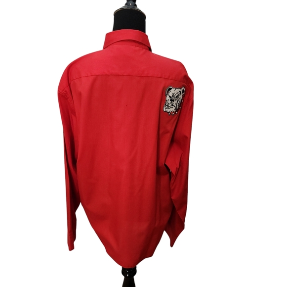 Women's Las Olas Georgia Bulldog Long Sleeve Shirt GO DAWGS!! Size Large - Picture 8 of 11